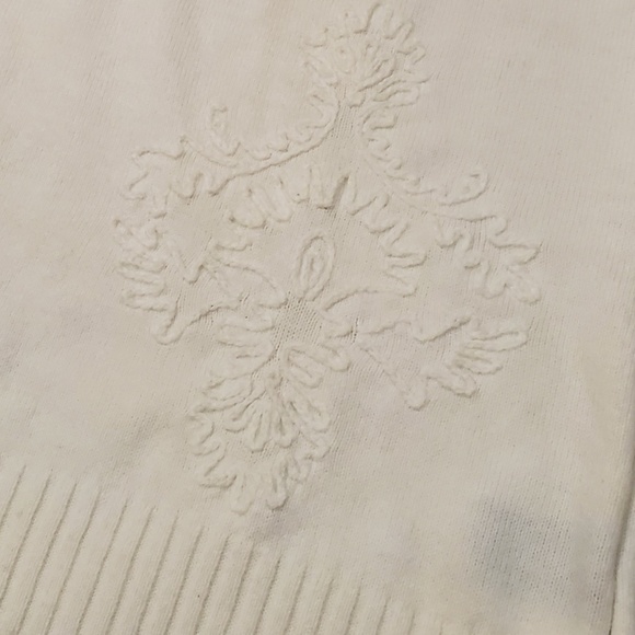 3 for $15 / Off-White Turtleneck Petite Sweater - Picture 6 of 6